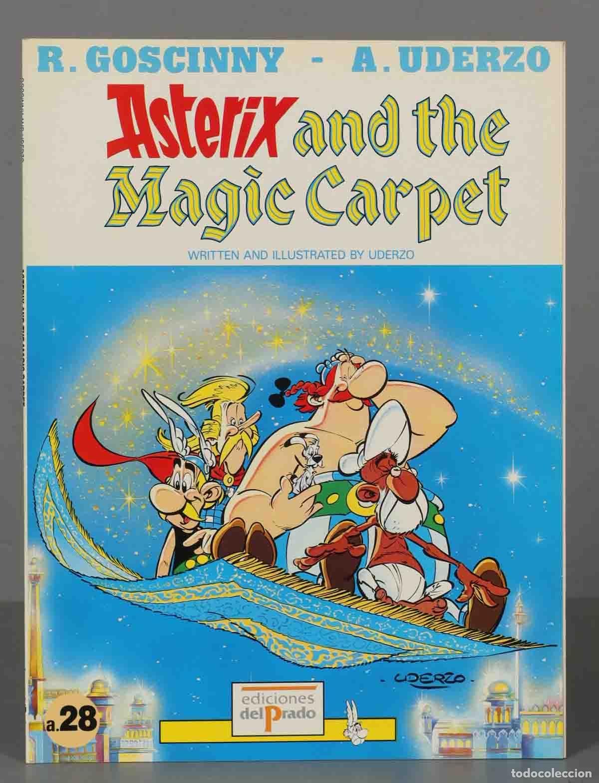 C&oacute;mics: Asterix and the magic carpet. EDICIONES DEL PRADO - Foto 1