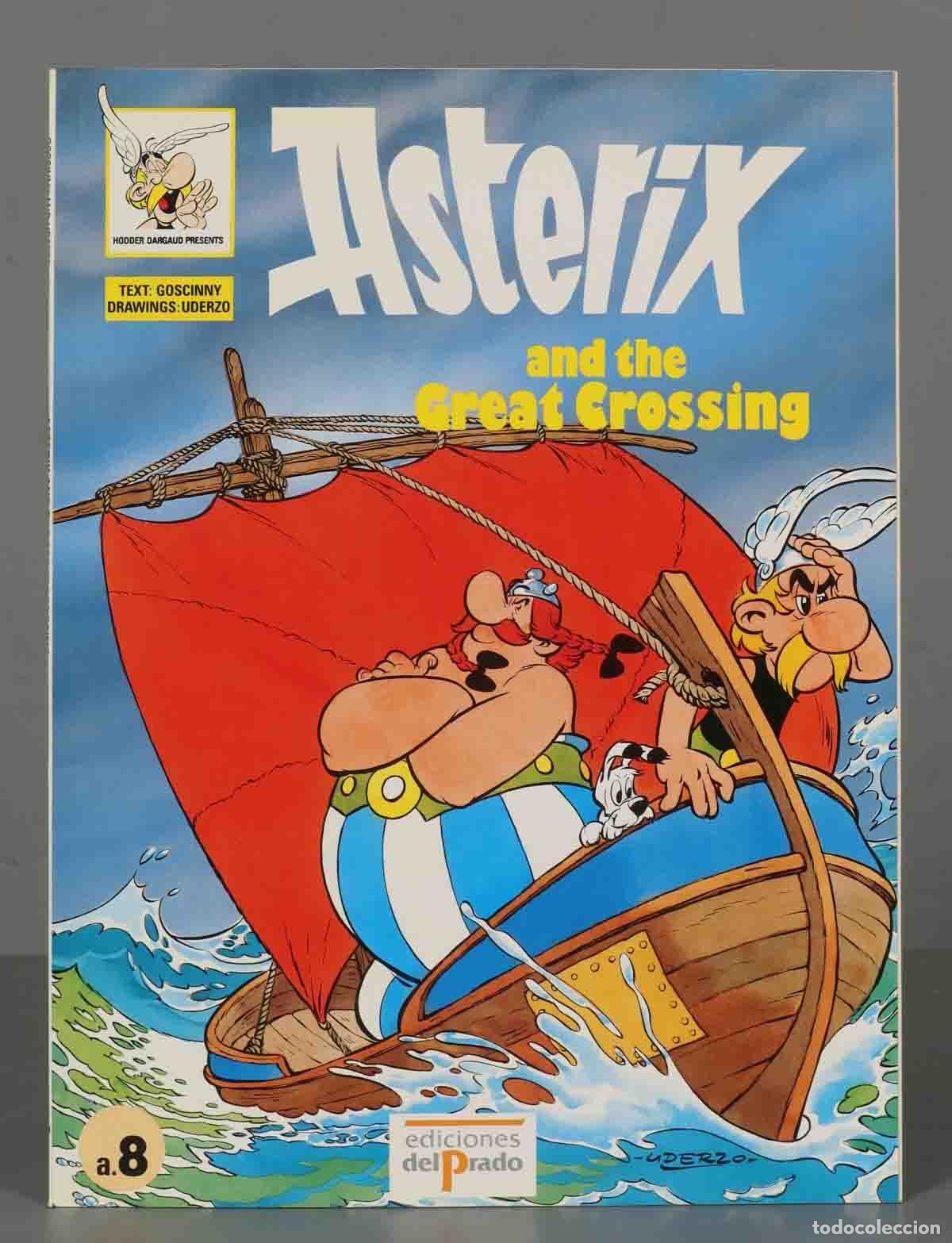 C&oacute;mics: Asterix and the Great Crossing. EDICIONES DEL PRADO - Foto 1