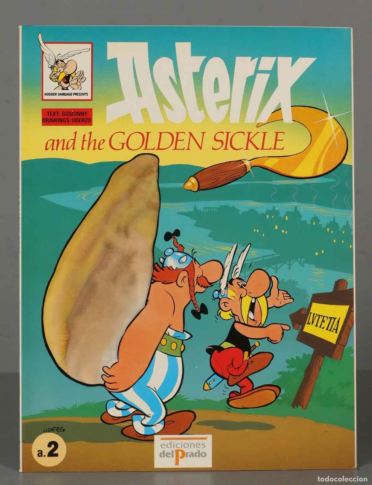 C&oacute;mics: Asterix and the Golden sickle. EDICIONES DEL PRADO - Foto 1