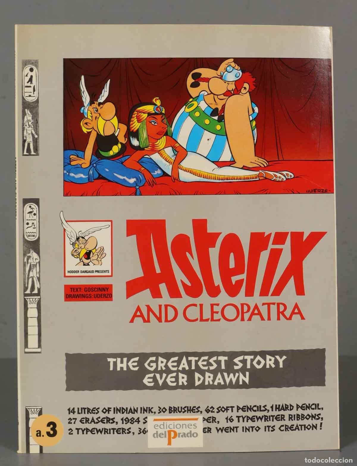 C&oacute;mics: Asterix and cleopatra. EDICIONES DEL PRADO - Foto 1