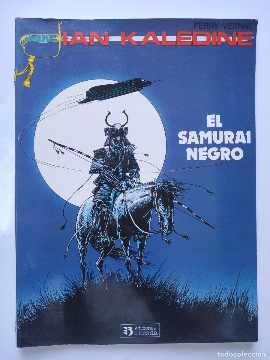 C&oacute;mics: TEBEO COMIC EL SAMURAI NEGRO - IAN KALEDINE - EDICIONES ZINCO - Foto 1
