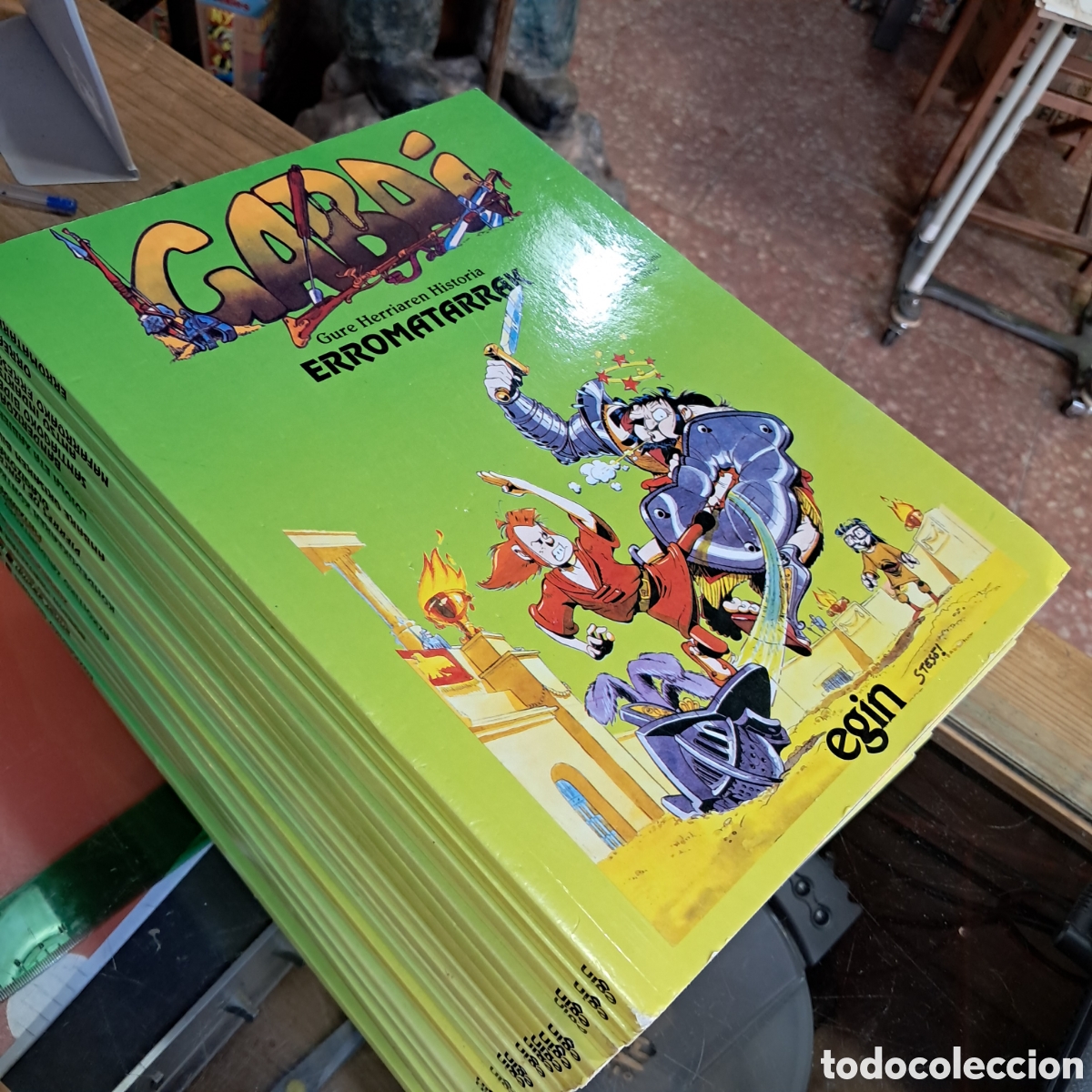 C&oacute;mics: Gabriel, en euskera, falta el 1 y el 16, total 22 numeros - Foto 2