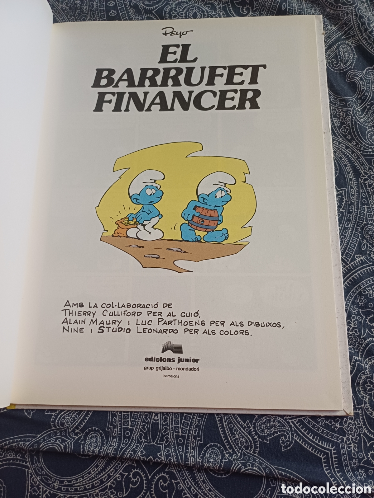 C&oacute;mics: El Barrufet financer - Els Barrufets Peyo - Pitufos Smurfs en catal&agrave; - Foto 2