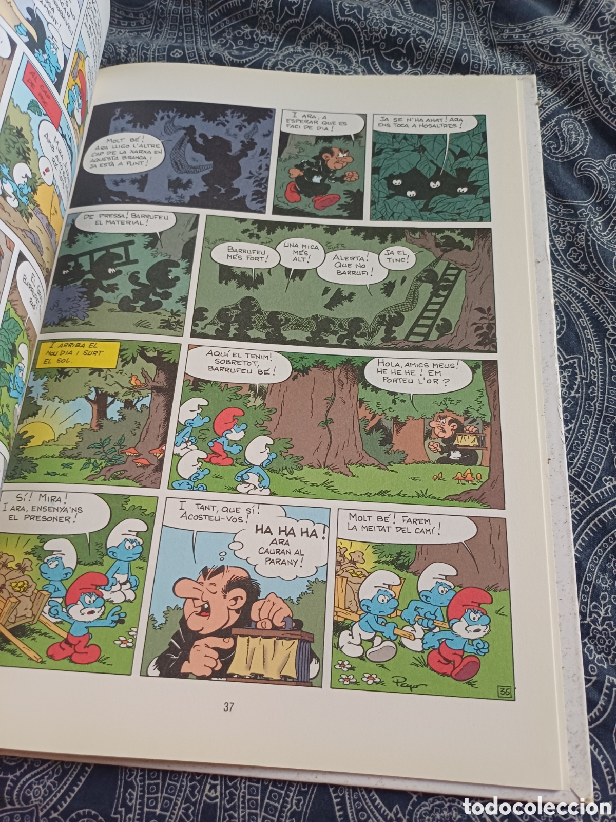 C&oacute;mics: El Barrufet financer - Els Barrufets Peyo - Pitufos Smurfs en catal&agrave; - Foto 3
