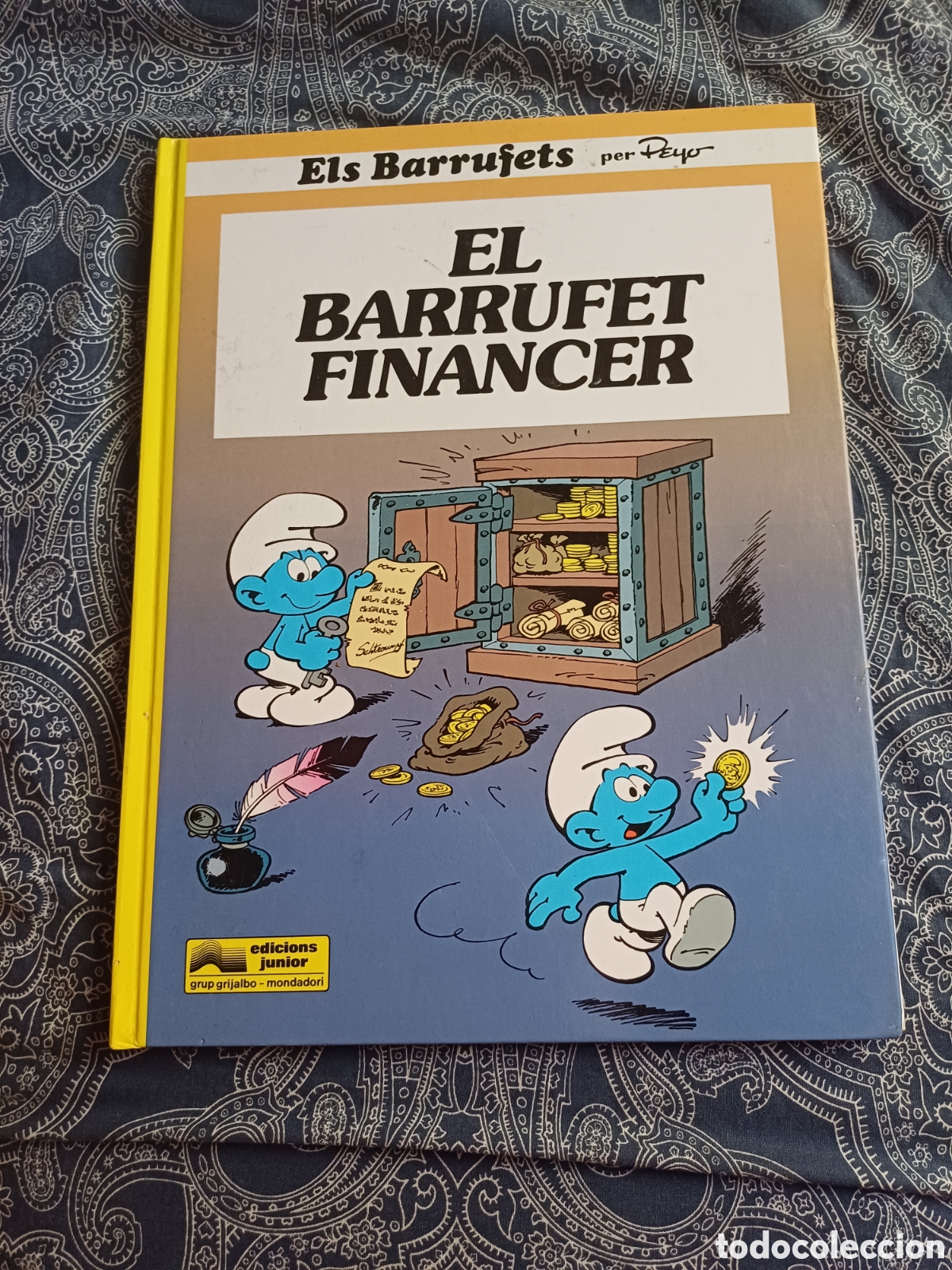 C&oacute;mics: El Barrufet financer - Els Barrufets Peyo - Pitufos Smurfs en catal&agrave; - Foto 1