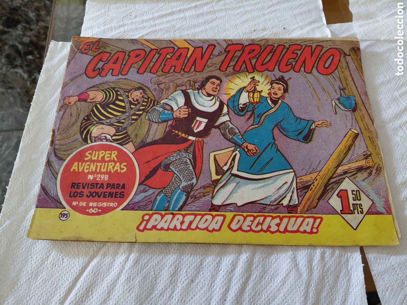 C&oacute;mics: Lote 6 c&oacute;mics capit&aacute;n trueno - Foto 2