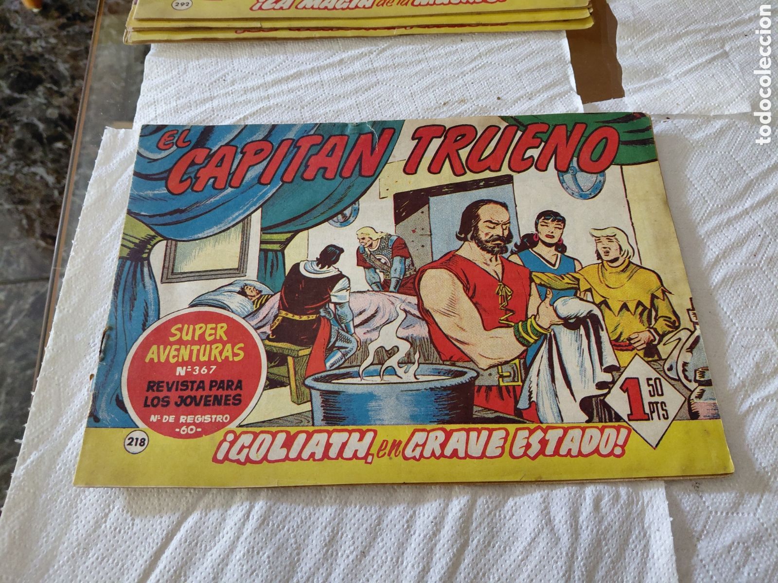 C&oacute;mics: Lote 6 c&oacute;mics capit&aacute;n trueno - Foto 4
