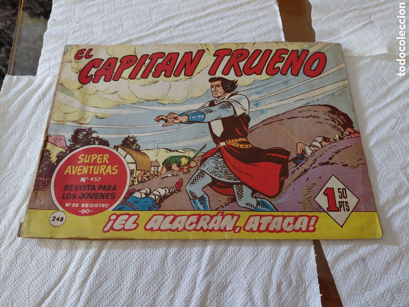 C&oacute;mics: Lote 6 c&oacute;mics capit&aacute;n trueno - Foto 1