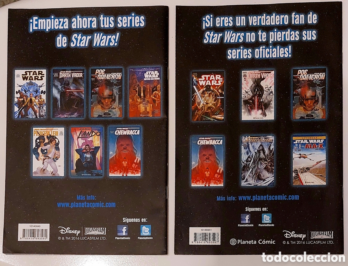 C&oacute;mics: 2 Comics numeros 1 y 2 Poe Dameron. Stars Wars - Foto 2