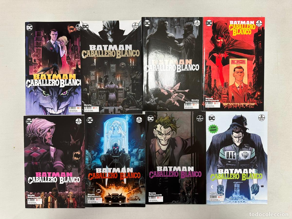 C&oacute;mics: BATMAN: CABALLERO BLANCO (COMPLETA 8 N&Uacute;MEROS) - ECC - Foto 1