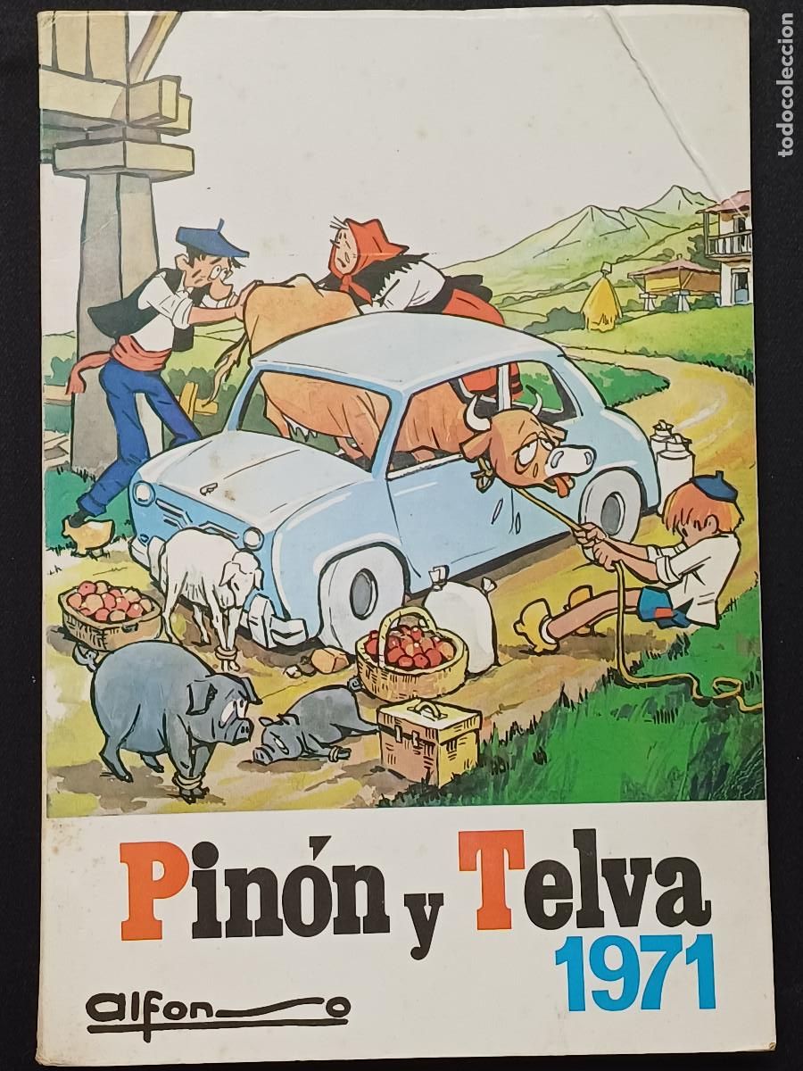 C&oacute;mics: PINON Y TELVA 1971/ PININ/ALFONSO IGLESIAS. - Foto 1
