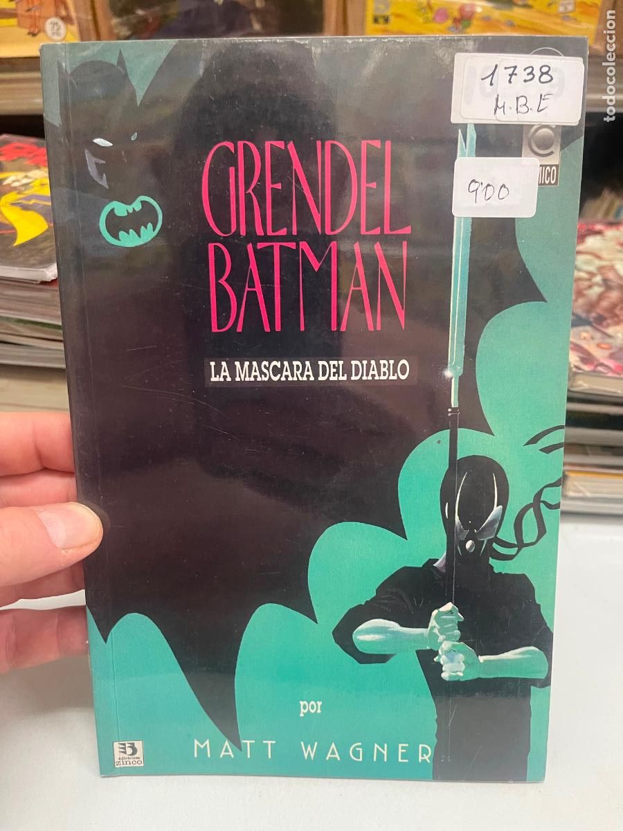 C&oacute;mics: BATMAN GRENDEL LA MASCARA DEL DIABLO BUEN ESTADO - Foto 1