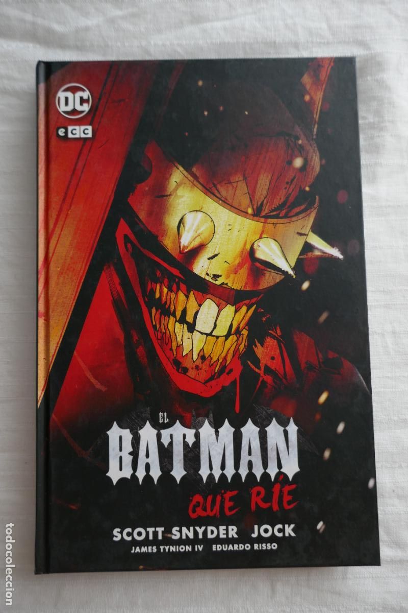 C&oacute;mics: El Batman que R&iacute;e, DC ECC - SCOTT SNYDER JOCK - TAPA DURA - Foto 6