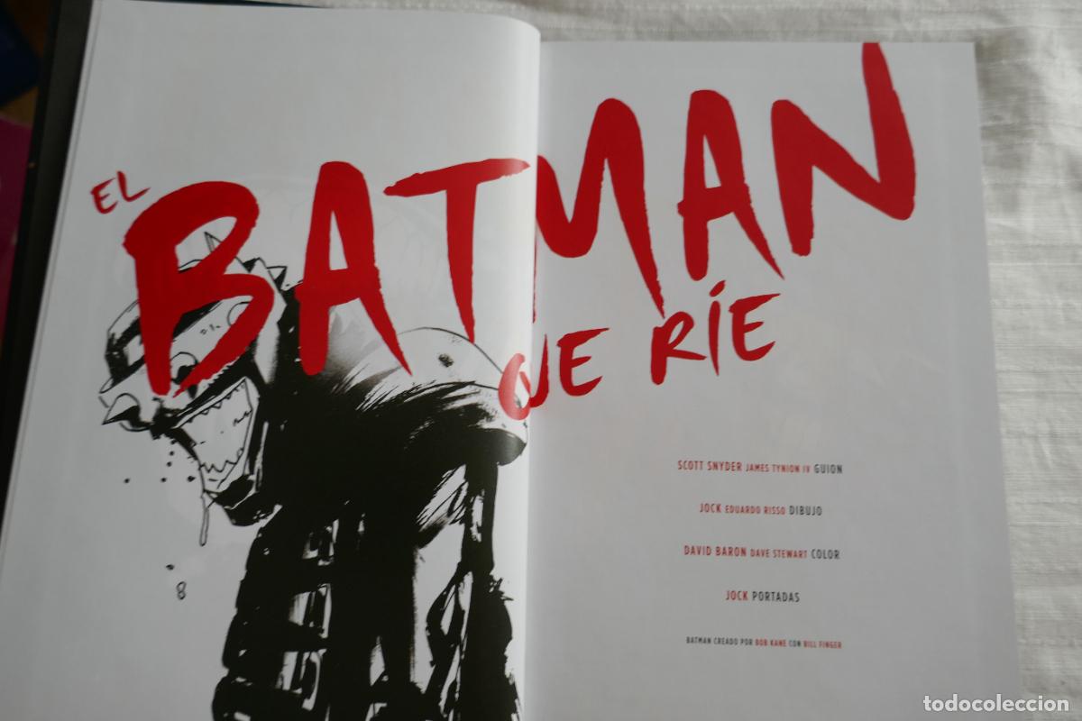 C&oacute;mics: El Batman que R&iacute;e, DC ECC - SCOTT SNYDER JOCK - TAPA DURA - Foto 10