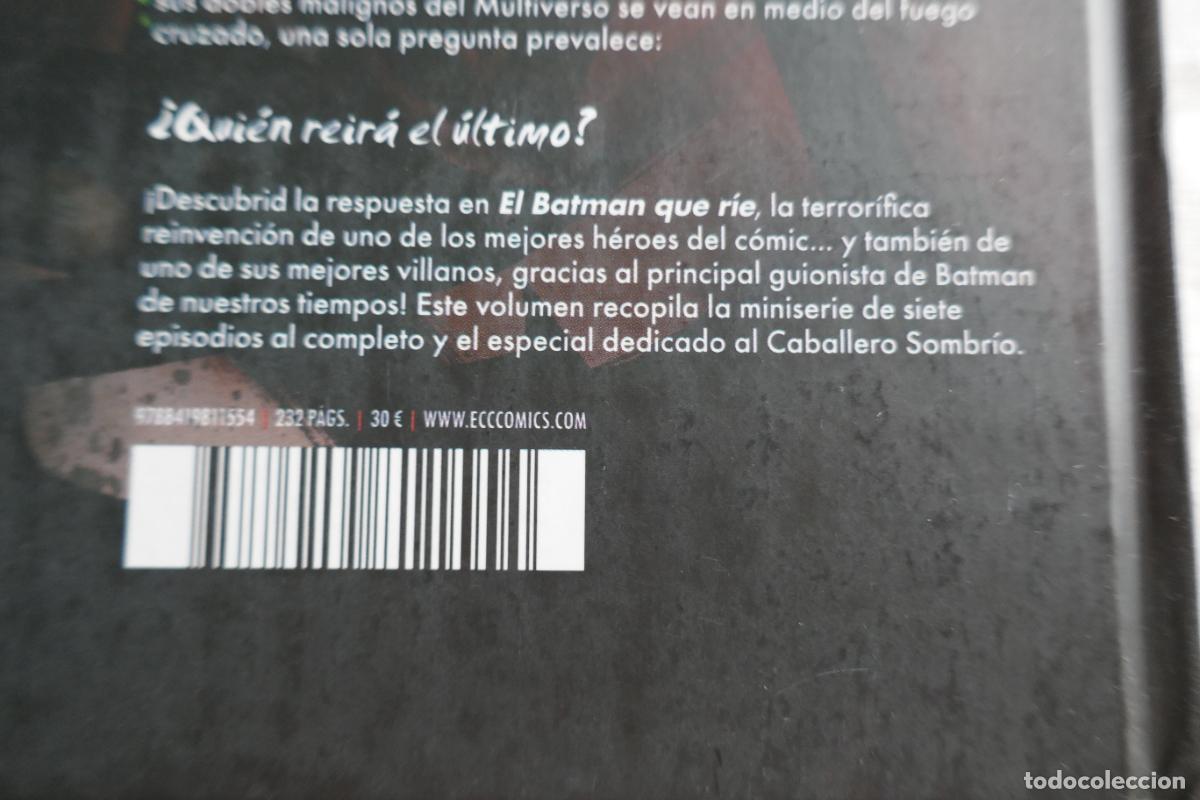 C&oacute;mics: El Batman que R&iacute;e, DC ECC - SCOTT SNYDER JOCK - TAPA DURA - Foto 23