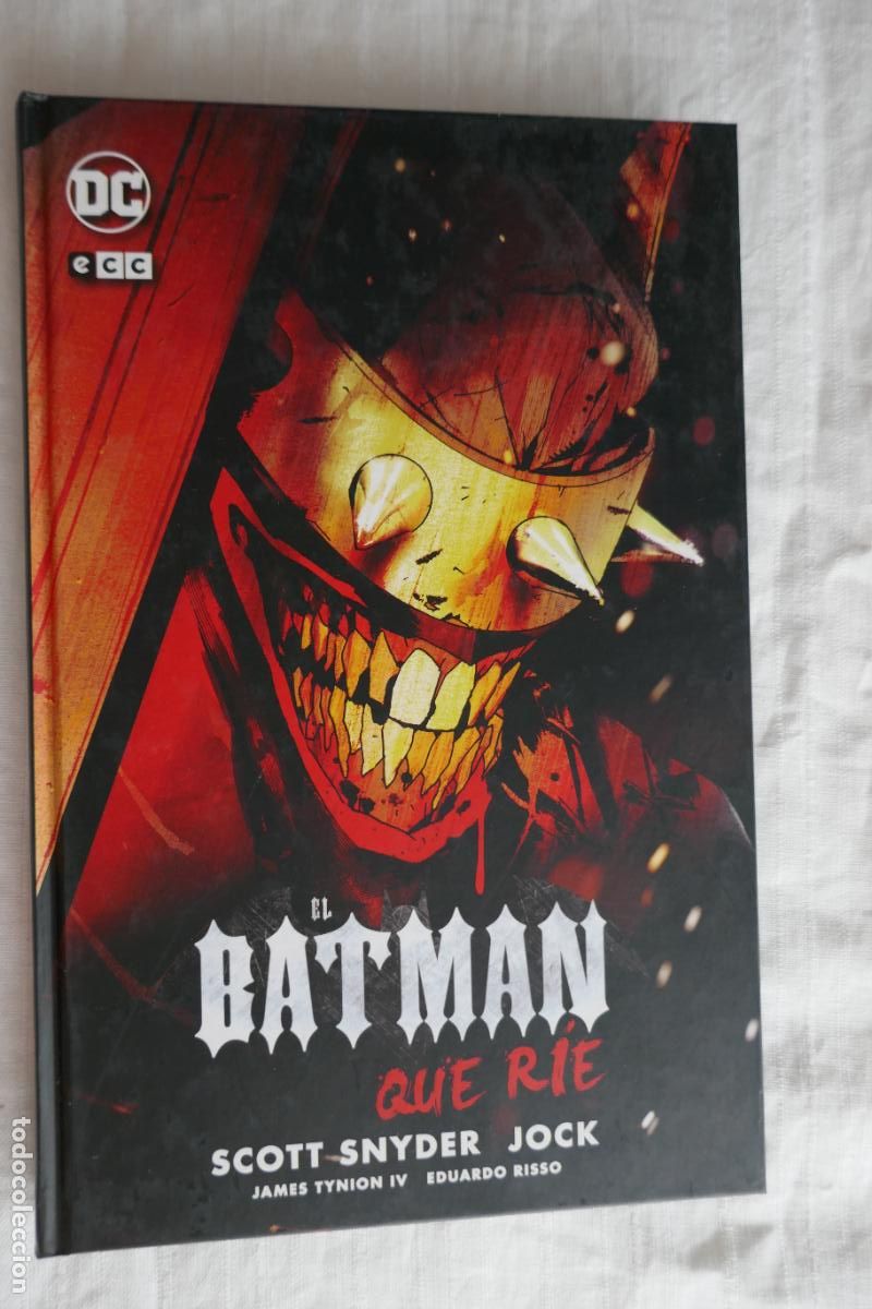 C&oacute;mics: El Batman que R&iacute;e, DC ECC - SCOTT SNYDER JOCK - TAPA DURA - Foto 1