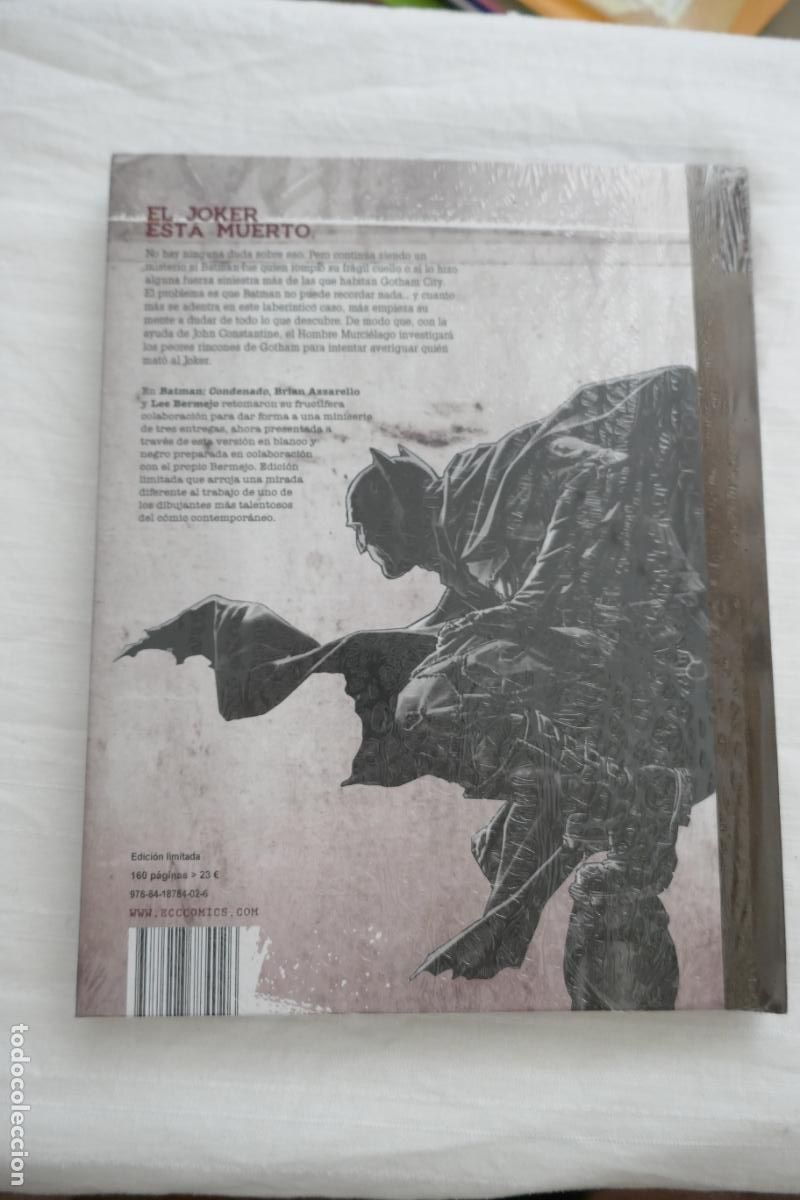 C&oacute;mics: NUEVO - BATMAN CONDENADO DC BLACK LABEL COMICS - DC ECC - PRECINTADO - Foto 10