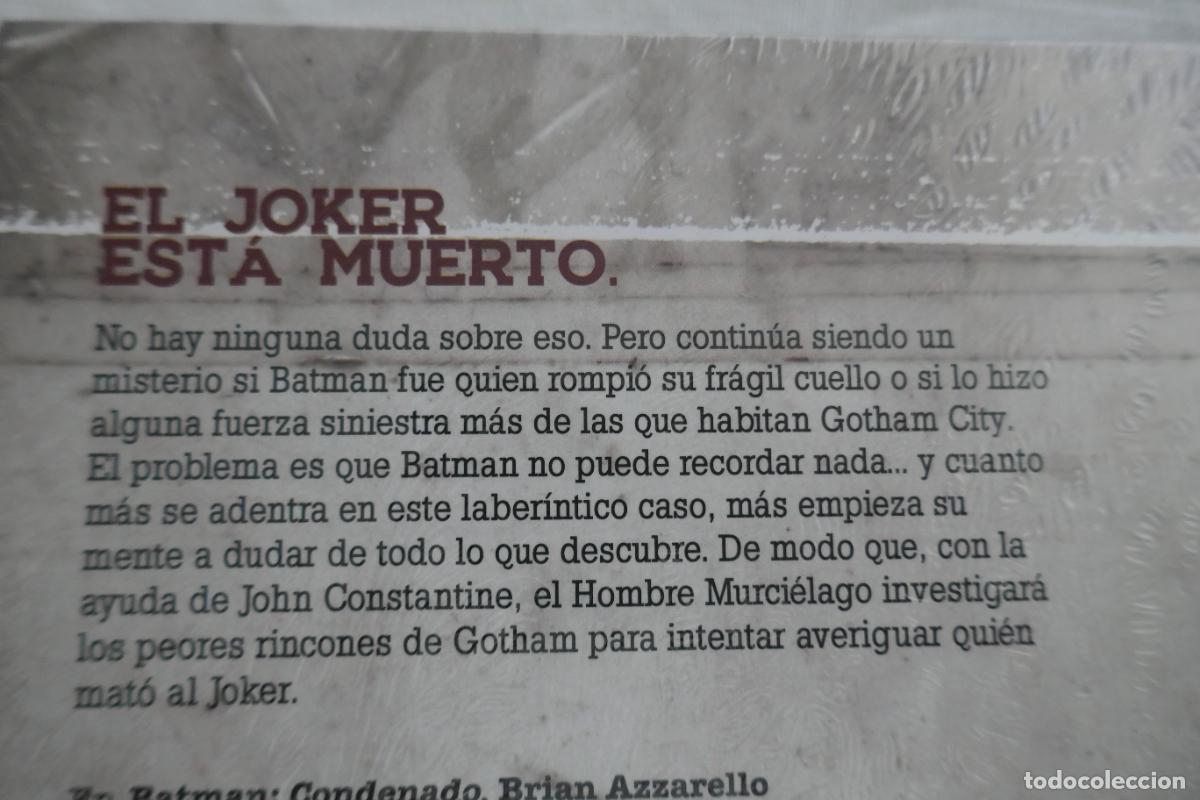 C&oacute;mics: NUEVO - BATMAN CONDENADO DC BLACK LABEL COMICS - DC ECC - PRECINTADO - Foto 11