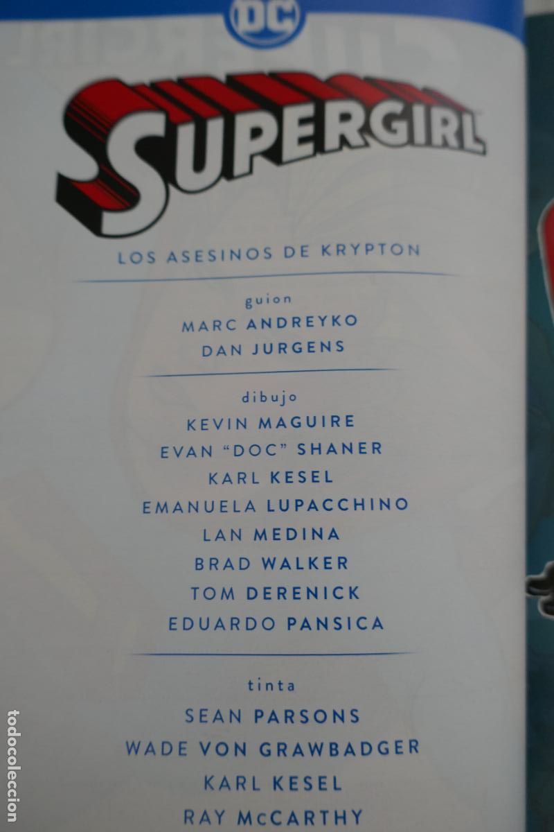 C&oacute;mics: SUPERGIRL : PRIMERA TEMPORADA: LOS ASESINOS DE KRYPTON, ECC - Foto 12