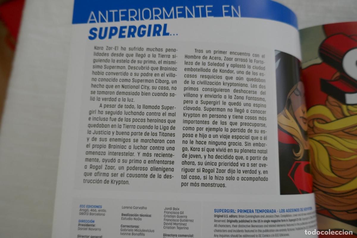 C&oacute;mics: SUPERGIRL : PRIMERA TEMPORADA: LOS ASESINOS DE KRYPTON, ECC - Foto 16