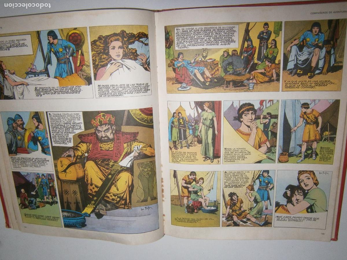 C&oacute;mics: ANTIGUO COMIC - PRINCIPE VALIENTE - EN TIEMPOS DEL REY ARTURO - Foto 3