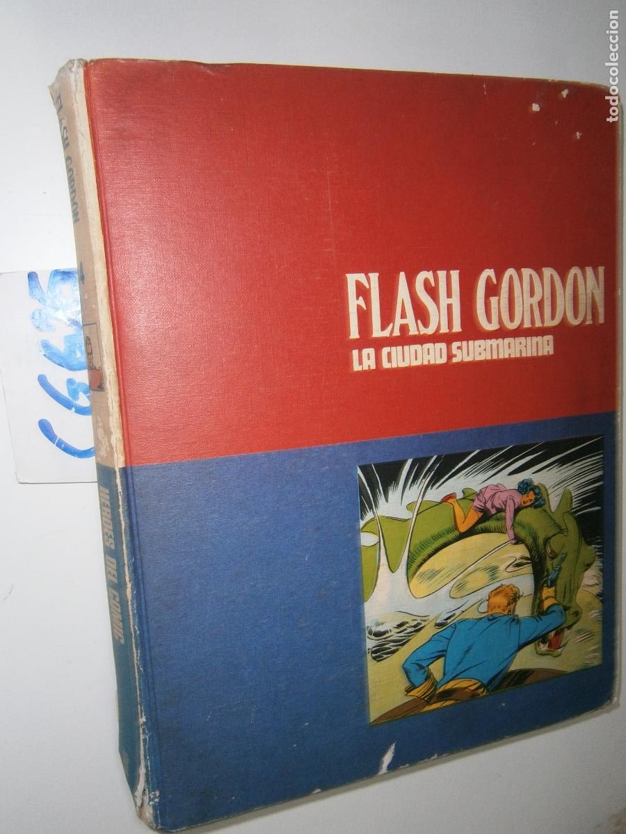C&oacute;mics: ANTIGUO COMIC - FLASH GORDON - LA CIUDAD SUBMARINA - Foto 1