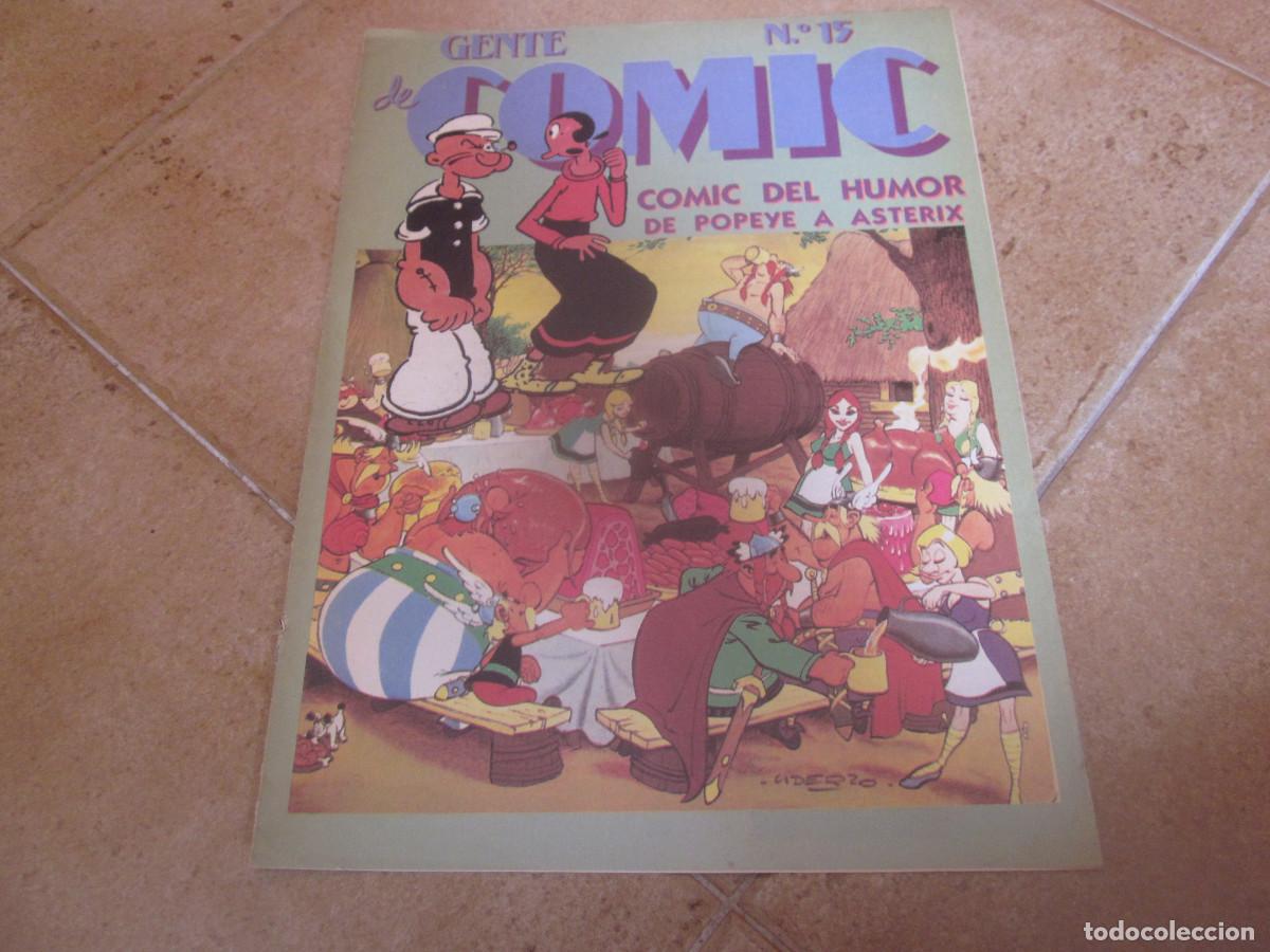 C&oacute;mics: GENTE DE COMIC N&ordm; 15 - COMIC DEL HUMOR DE POPEYE A ASTERIX - Foto 1