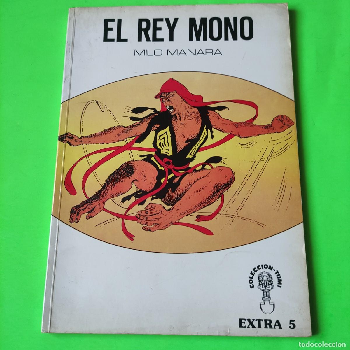 C&oacute;mics: El Rey Mono** Milo Manara. Colecci&oacute;n Tumi. COMIC Extra 5. 1981** JU - Foto 1