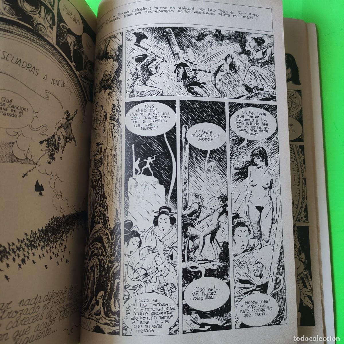 C&oacute;mics: El Rey Mono** Milo Manara. Colecci&oacute;n Tumi. COMIC Extra 5. 1981** JU - Foto 7