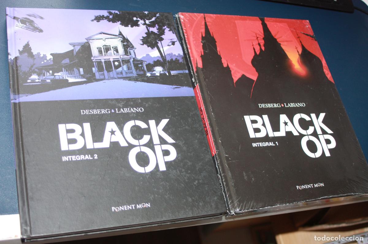 C&oacute;mics: BLACK OP ( de DESBERG & LABIANO) OBRA COMPLETA EN DOS TOMOS INTEGRALES - PONENT MON - Foto 2