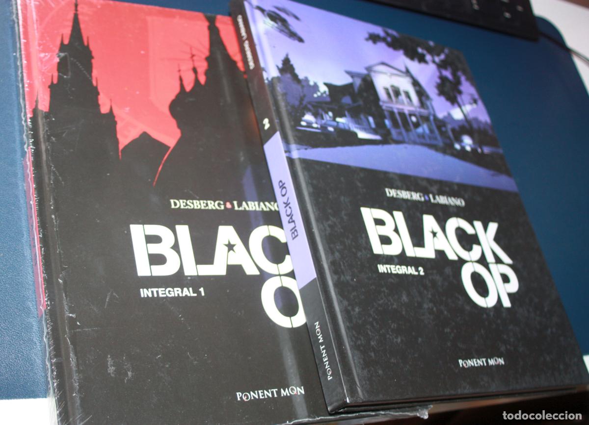 C&oacute;mics: BLACK OP ( de DESBERG & LABIANO) OBRA COMPLETA EN DOS TOMOS INTEGRALES - PONENT MON - Foto 1