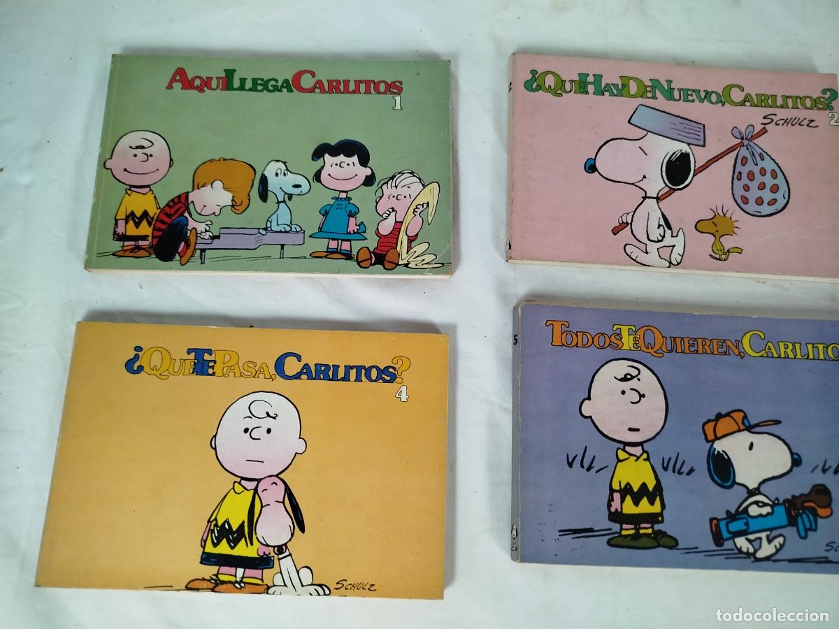 C&oacute;mics: Lote 6 n&uacute;meros de Carlitos y Snoopy - Foto 2