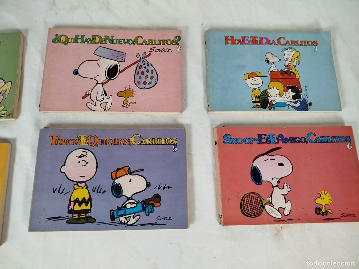 C&oacute;mics: Lote 6 n&uacute;meros de Carlitos y Snoopy - Foto 3