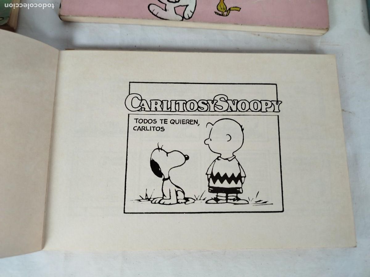 C&oacute;mics: Lote 6 n&uacute;meros de Carlitos y Snoopy - Foto 4