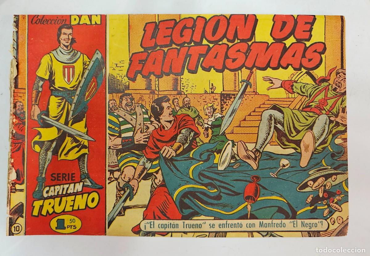Comics: EL CAPITAN TRUENO 10 (Bruguera, apaisado, original, guillotinado)