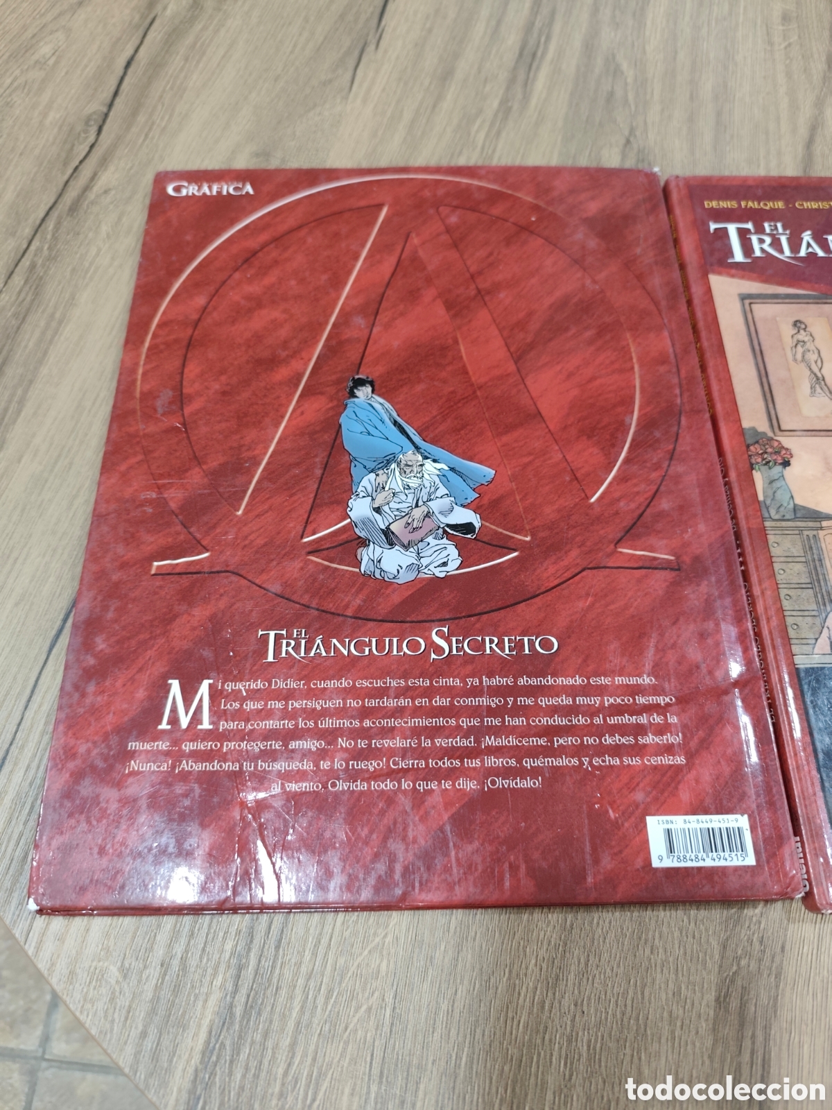 C&oacute;mics: El tri&aacute;ngulo secreto. Tomos 1 y 3. Didier Convard y otros - Foto 2
