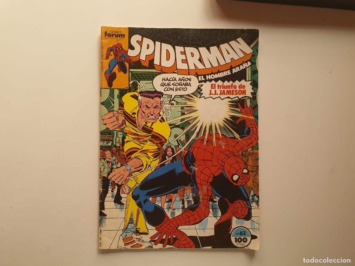 C&oacute;mics: COMIC MARVEL COMICS FORUM - SPIDERMAN EL HOMBRE ARA&Ntilde;A - N&ordm; 63 - Foto 1