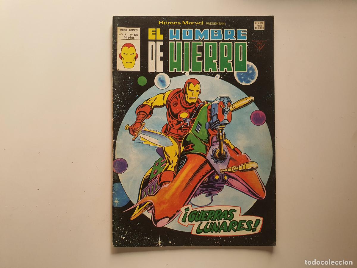 C&oacute;mics: COMIC MARVEL COMICS MUNDI - HEROES - EL HOMBRE DE HIERRO - N&ordm; 64 - Foto 1