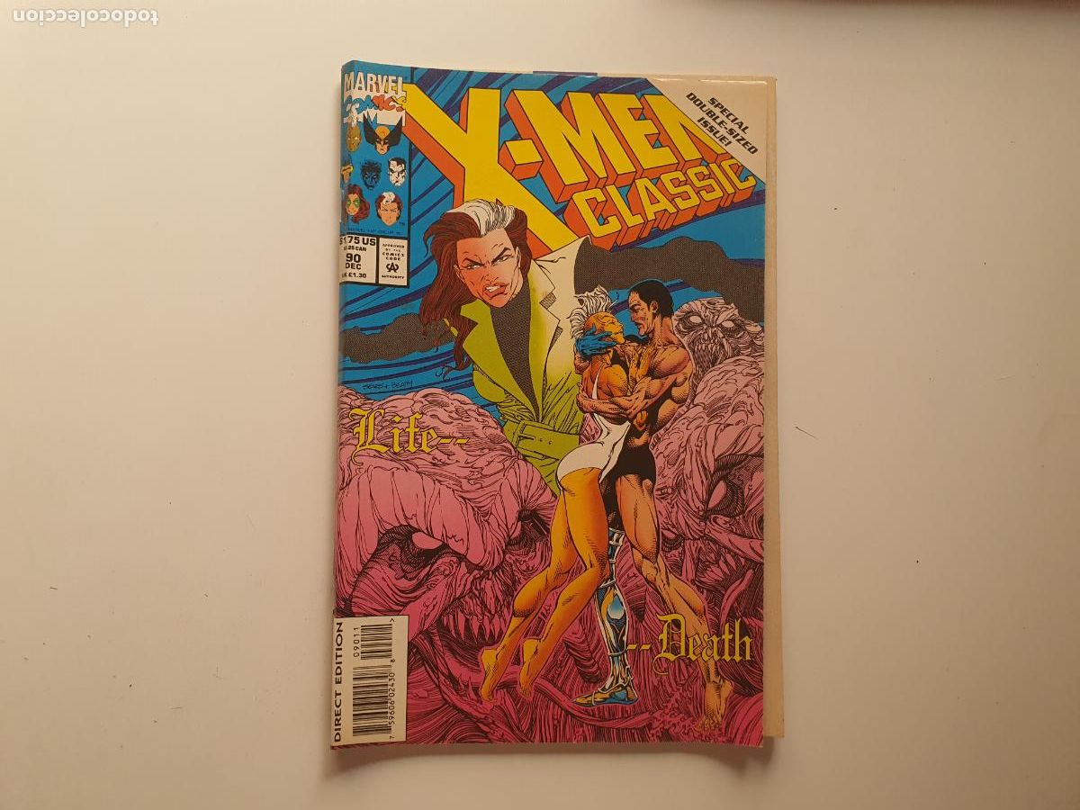 C&oacute;mics: COMIC MARVEL COMICS CODE EN INGLES - X-MEN CLASSIC LIFE DEATH - Foto 1
