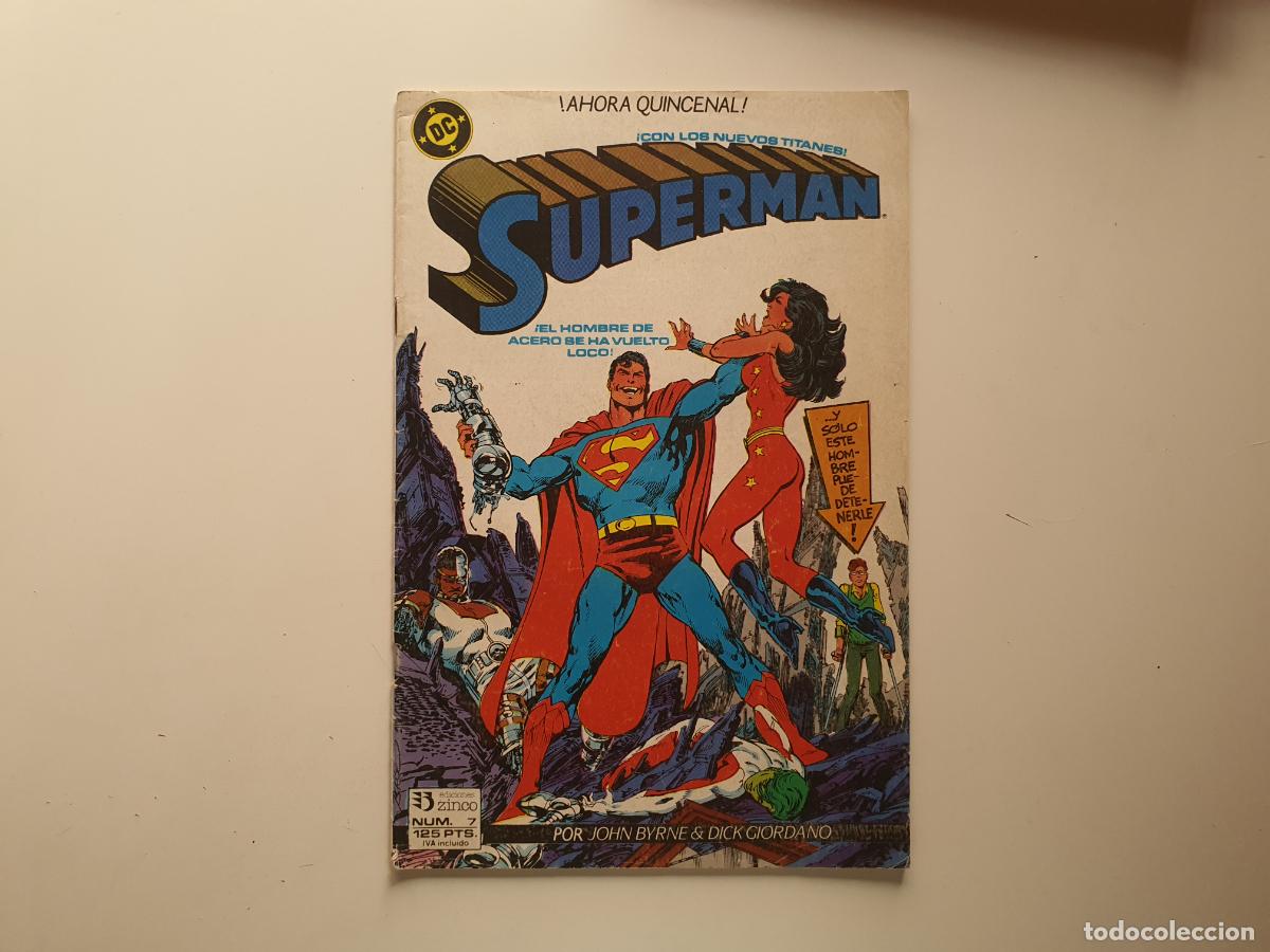 C&oacute;mics: COMIC DC COMICS ED ZINCO - SUPERMAN - N&ordm; 7 - Foto 1