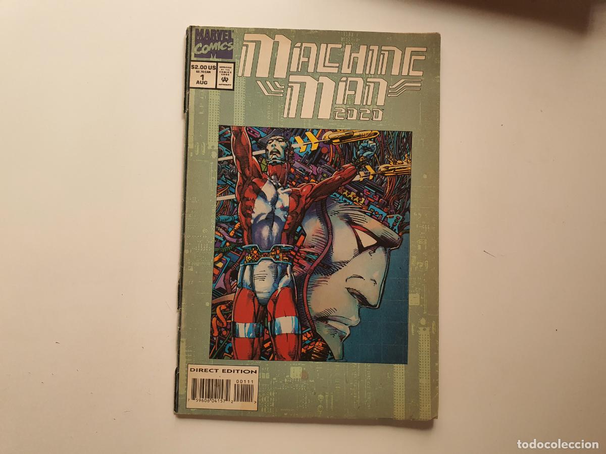 C&oacute;mics: COMIC MARVEL COMICS CODE EN INGLES - MACHINE MAN 2020 - Foto 1