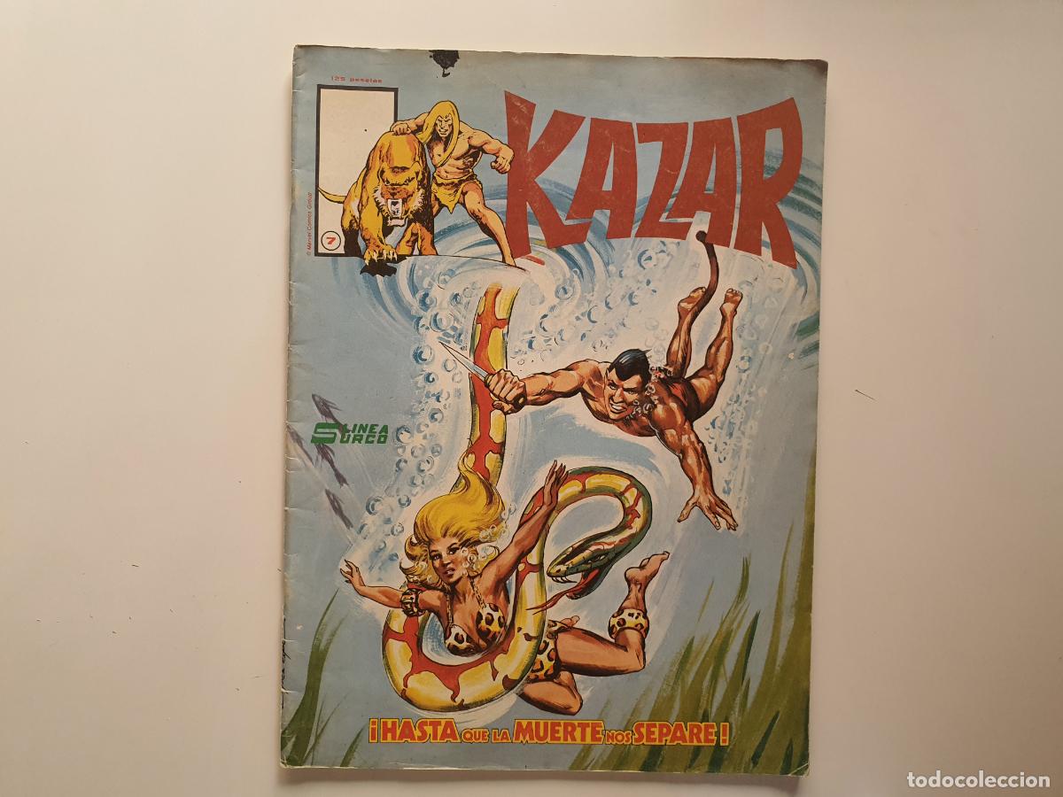 C&oacute;mics: COMIC LINEA SURCO - KAZAR - HASTA QUE LA MUERTE NOS SEPARE - Foto 1