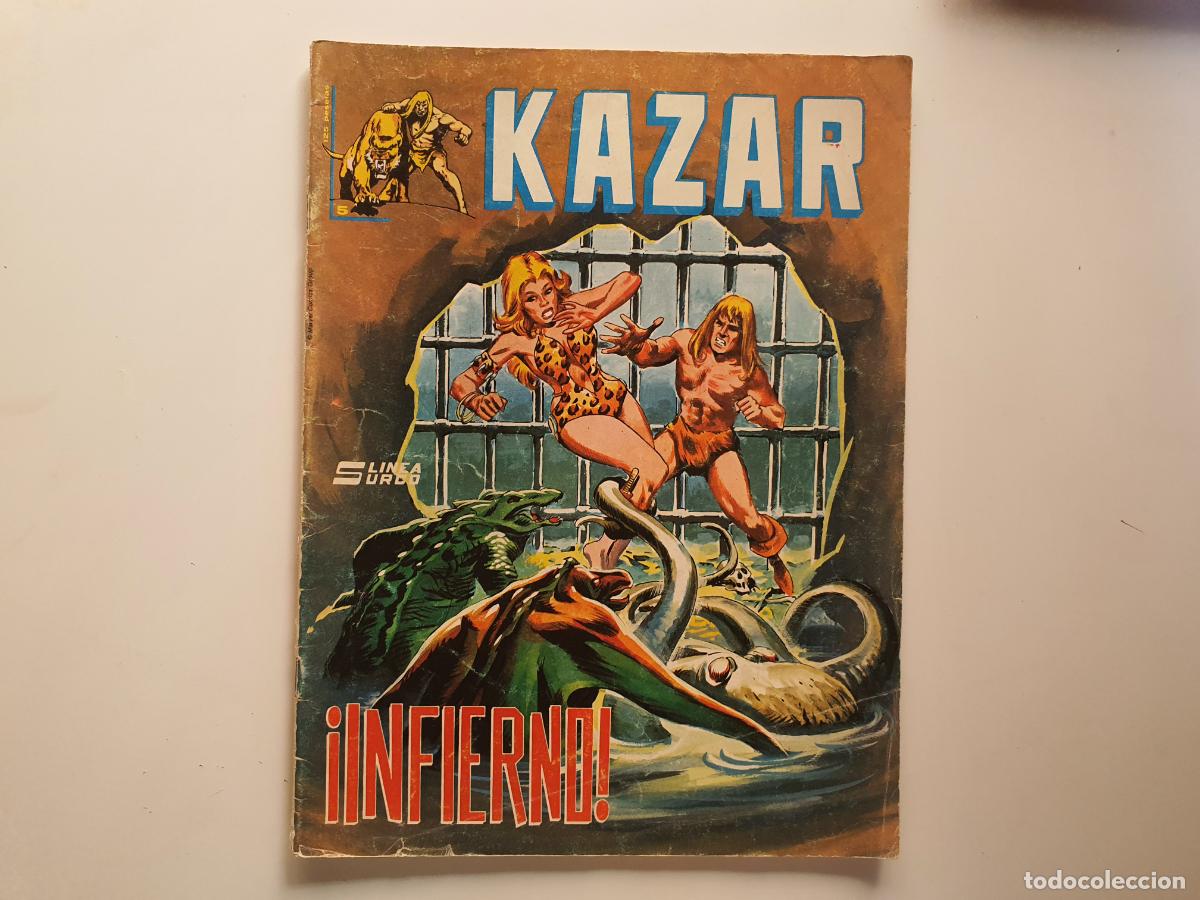 C&oacute;mics: COMIC LINEA SURCO - KAZAR - INFIERFNO - Foto 1