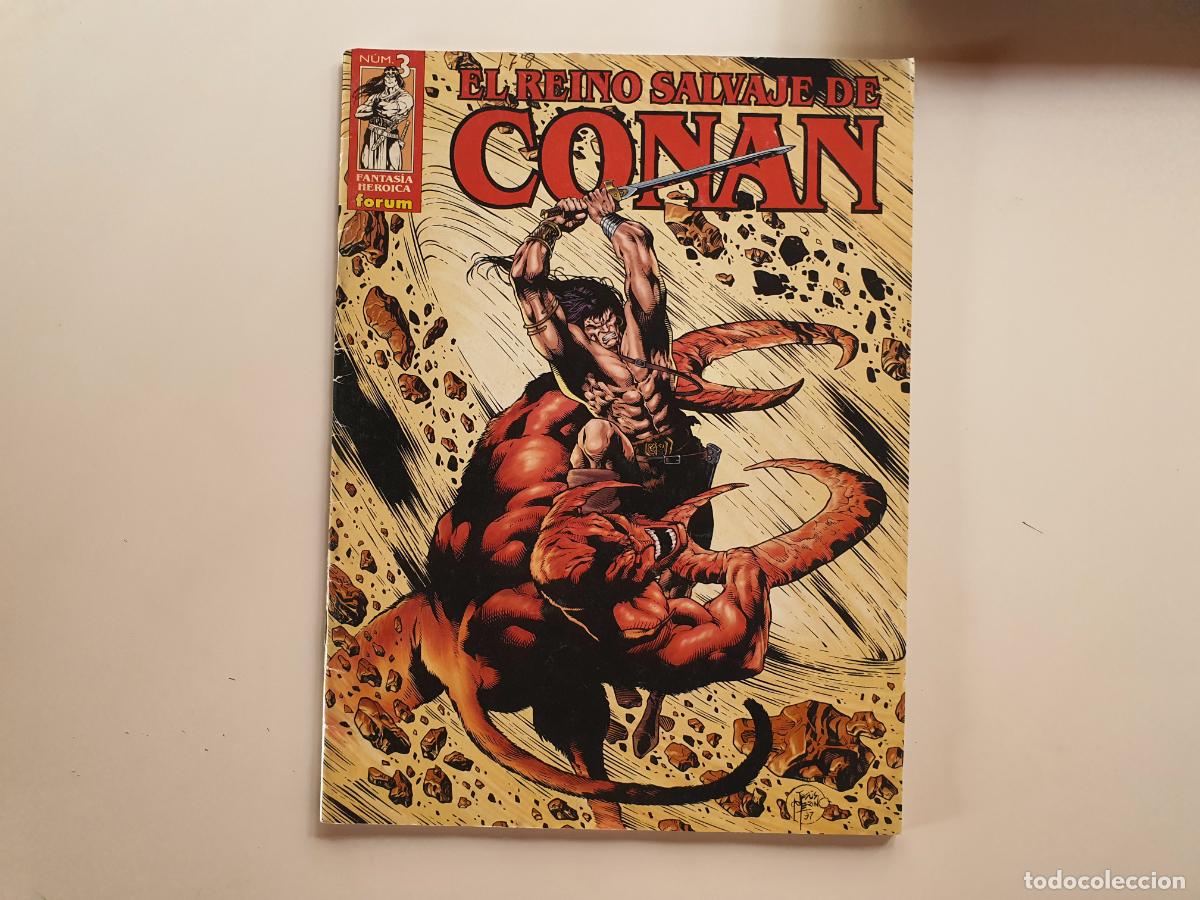 C&oacute;mics: COMIC COMICS FORUM - EL REINO SALVAJE DE CONAN - N&ordm; 3 - Foto 1