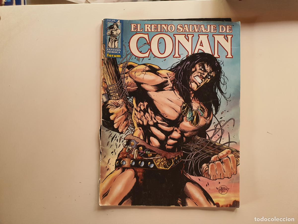 C&oacute;mics: COMIC COMICS FORUM - EL REINO SALVAJE DE CONAN - N&ordm; 4 - Foto 1