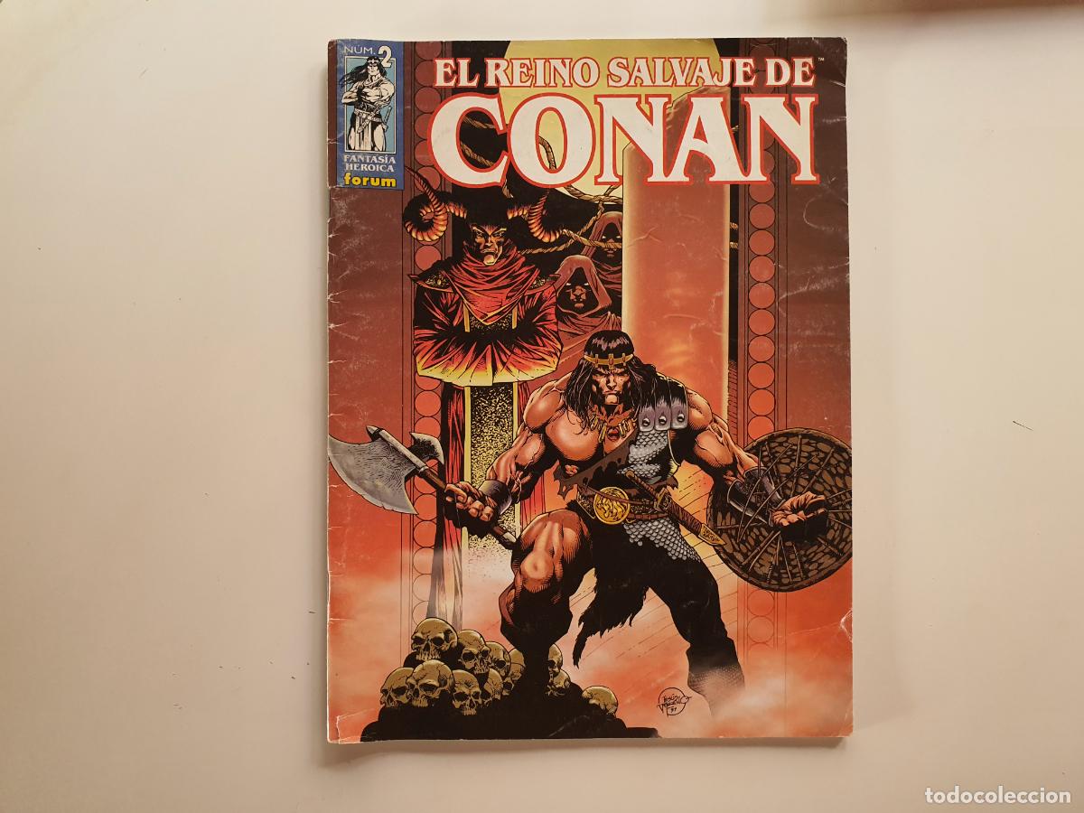 C&oacute;mics: COMIC COMICS FORUM - EL REINO SALVAJE DE CONAN - N&ordm; 2 - Foto 1