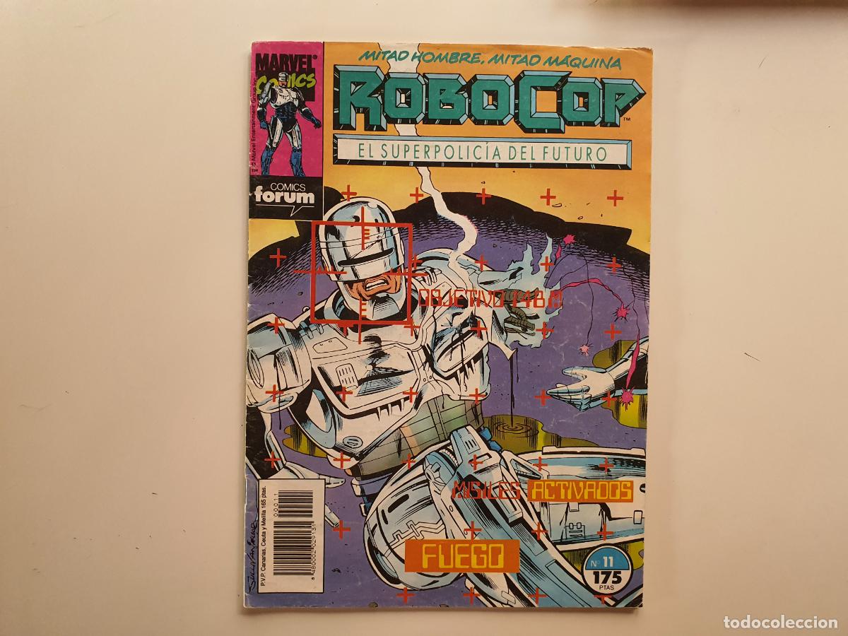 C&oacute;mics: COMIC MARVEL COMICS FORUM - ROBOCOP EL SUPERPOLICIA DEL FUTURO - N&ordm; 11 - Foto 1