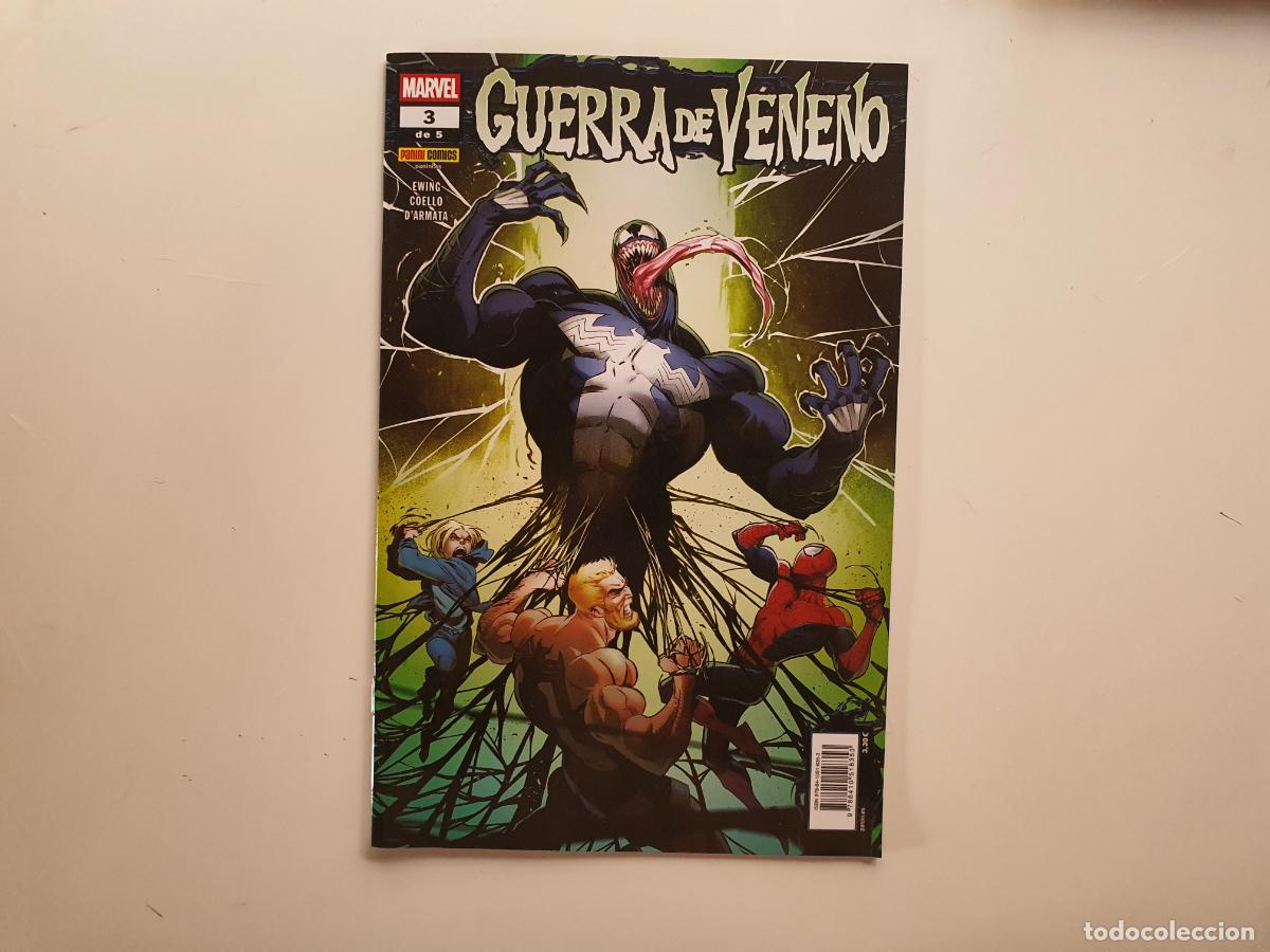 C&oacute;mics: COMIC MARVEL COMICS PANINI - GUERRA DE VENENO - N&ordm; 3 VENOM SPIDERMAN - Foto 1