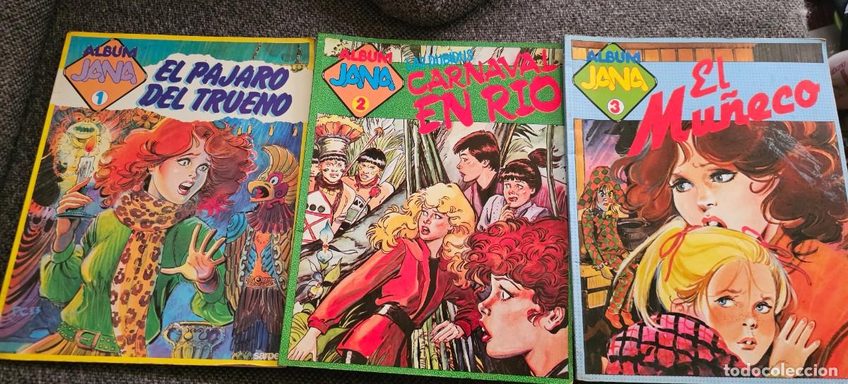 C&oacute;mics: &Aacute;lbum Jana, tomos 1, 2, 3 - Foto 1