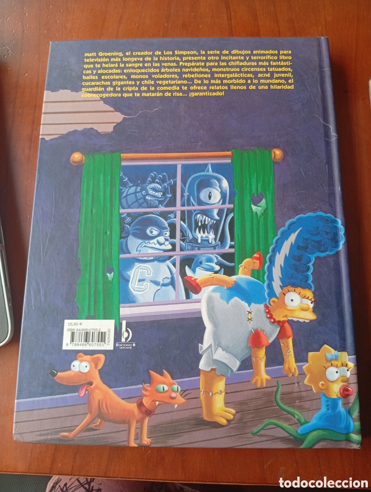 C&oacute;mics: LIBRO TEBEO COMIC LA CABA&Ntilde;A DEL TERROR DE BART SIMPSON ESCALOFRIANTE Y ESPANTACULAR - Foto 2